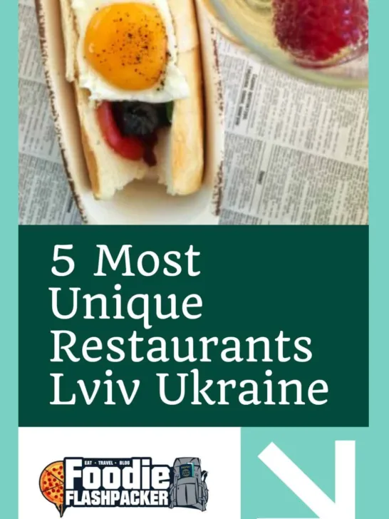 5 Most Unique Restaurants Lviv Ukraine