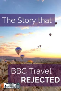 A story of connecting with someone that I met through travelling. BBC didn't publish it, but you can read it by clicking on the picture!
