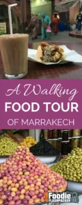 The highlight of my time spent in Marrakech was definitely the walking food tour I took with Marrakech Food Tours. My favorite thing about the tour is that we visited places I know that I would not have discovered on my own. Places that maybe only locals know about. Places where the language barrier would have prevented me from ordering. Places that don't have menus in English. Real, authentic Moroccan eateries with delicious traditional foods that I likely wouldn't have found or tried on my own.