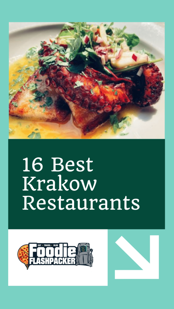 16 Best Krakow Restaurants