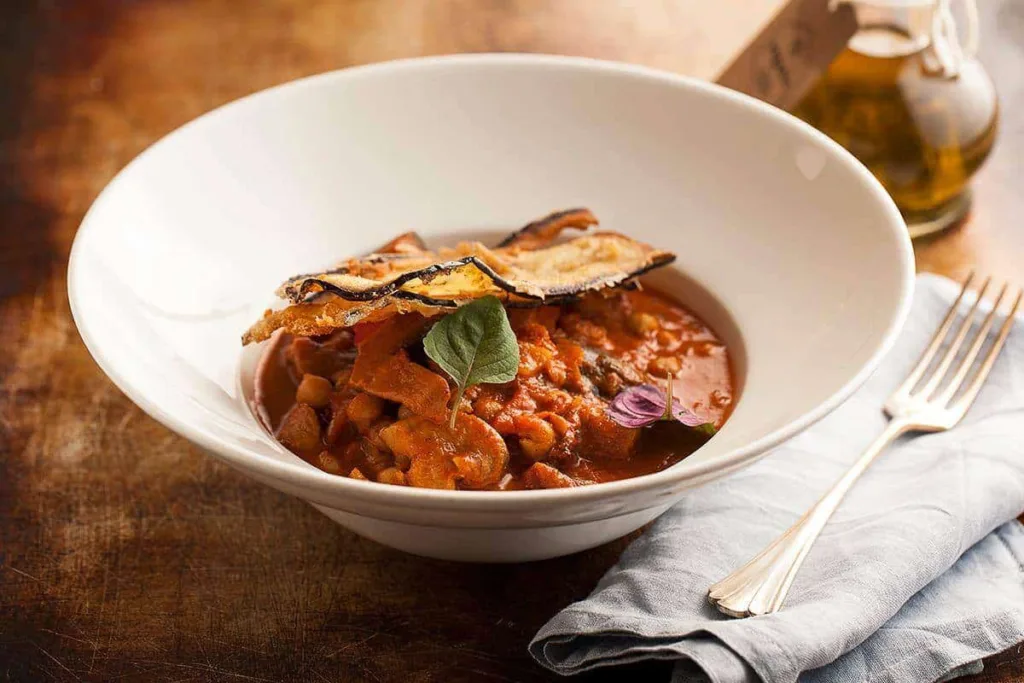 My Favorite Krakow Restaurants | The 16 Best Restaurants In Krakow, Poland - Veganic - delicious and savory spicy chickpea stew