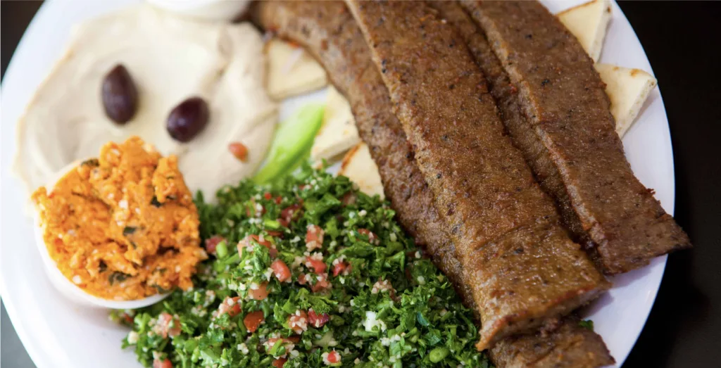Eleven Great Restaurants On Daniel Island: Beef Gyro Platter