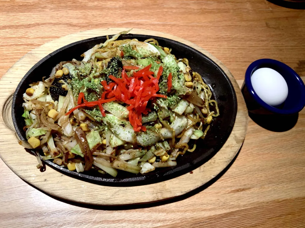 7 Must-Try D.C. Navy Yard Restaurants:
Vegtable Yakisoba with Onsen Egg