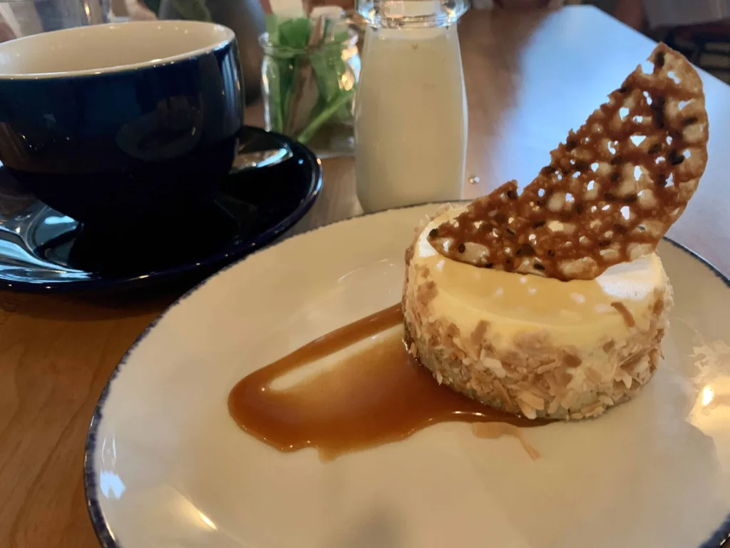 Eleven Great Restaurants On Daniel Island: Coconut Cheesecake