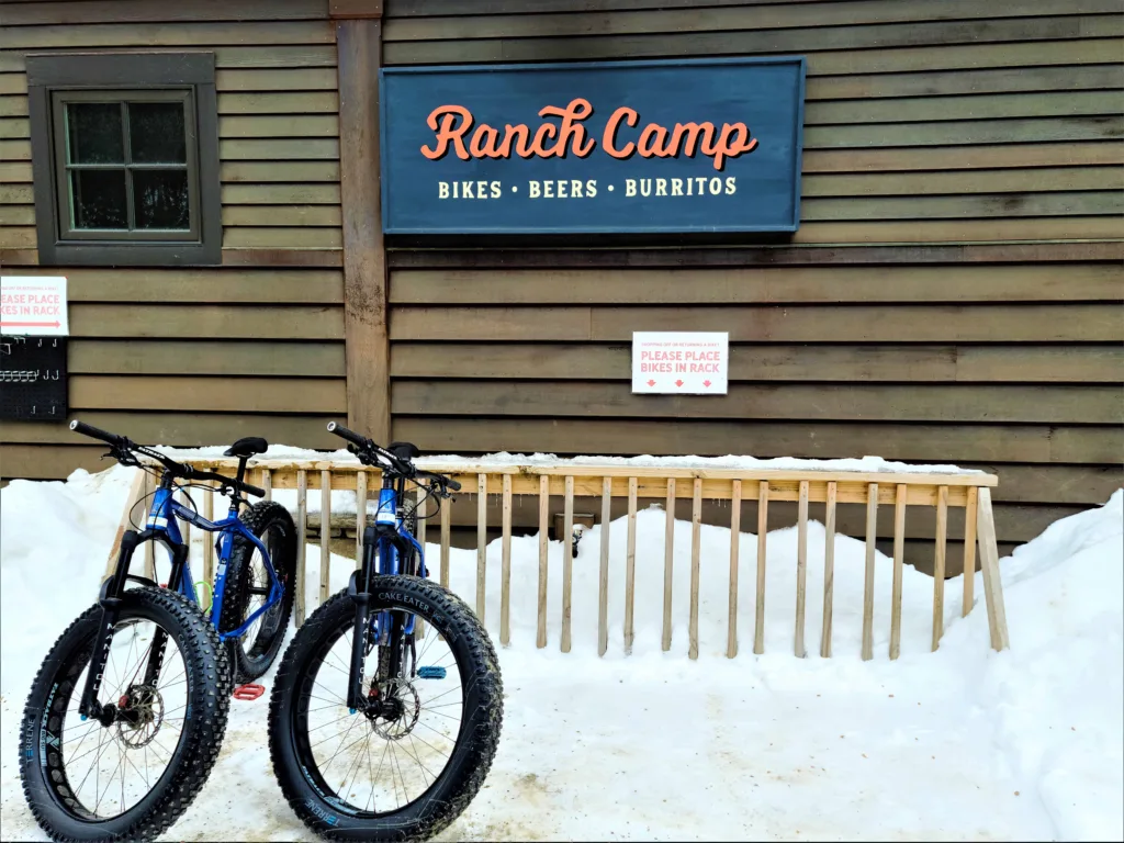 The Best Stowe VT Restaurants: Ranch Camp Exterior Sign