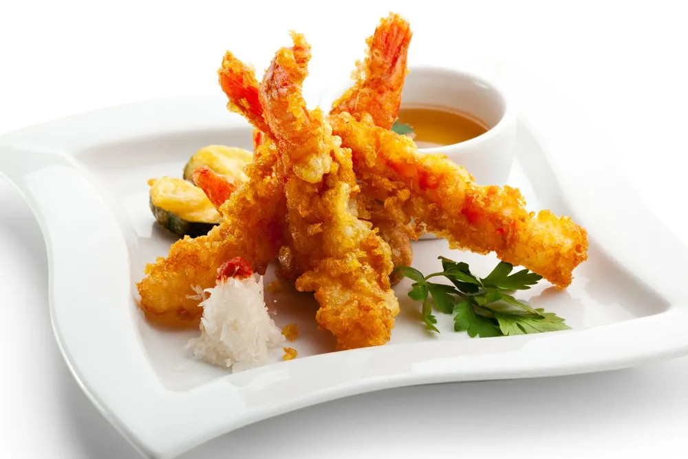 Best Restaurants In Omaha: Shrimp Tempura
