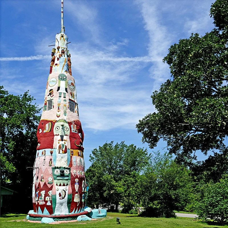 Route 66 Attractions: Ed Galloway’s Totem Pole Park
