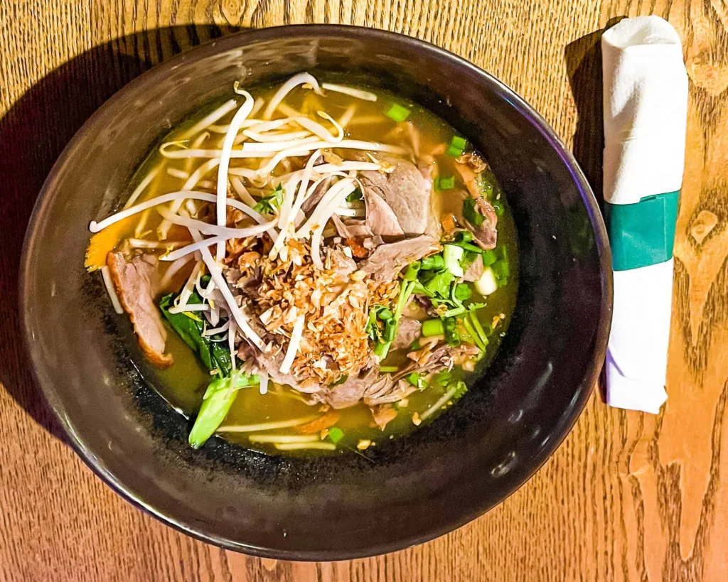Petaluma Restaurants: Duck Noodle Soup
