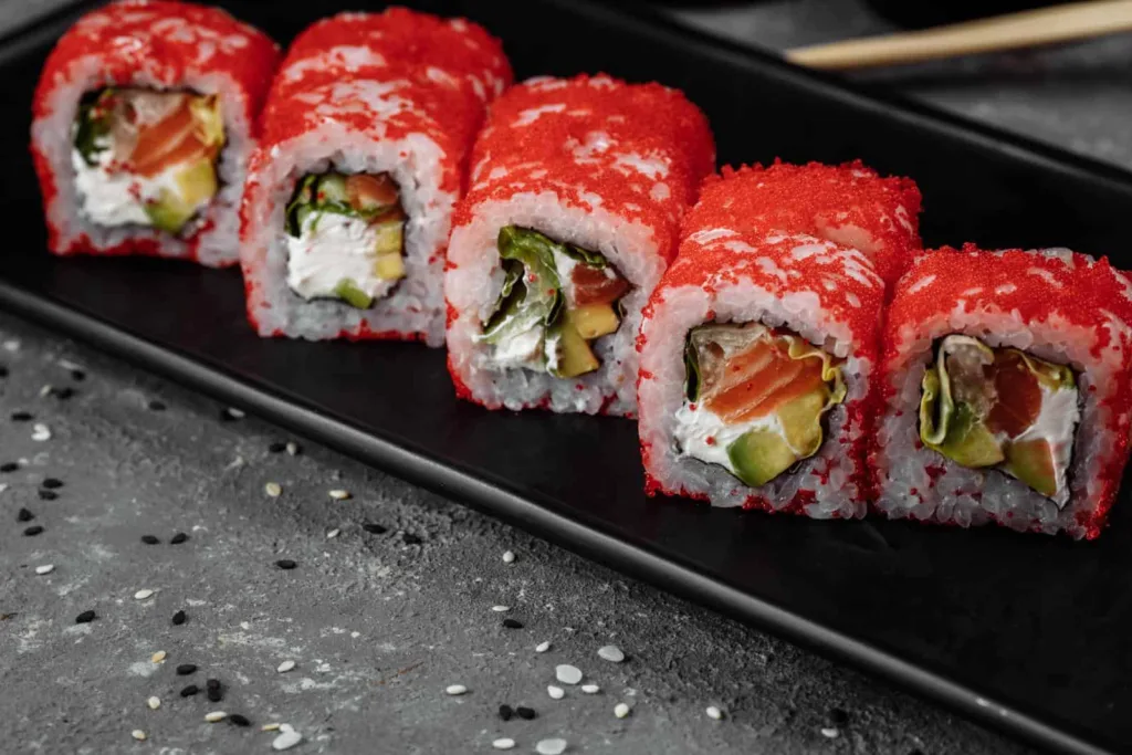 California Food: California Roll (Uramaki)