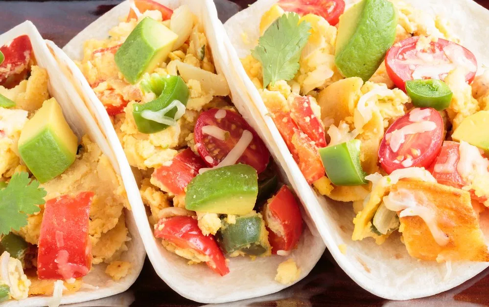 Best Breakfast In Puerto Vallarta: Vegetarian Tacos