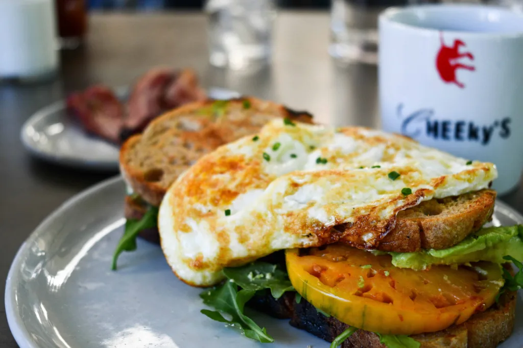 Best Restaurants in Palm Springs: Heirloom Tomato Sandwich