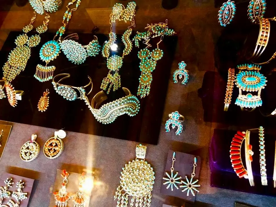 Best Things to Do in Santa Fe, New Mexico: Keshi The Zuni Collection Turquoise Jewelry