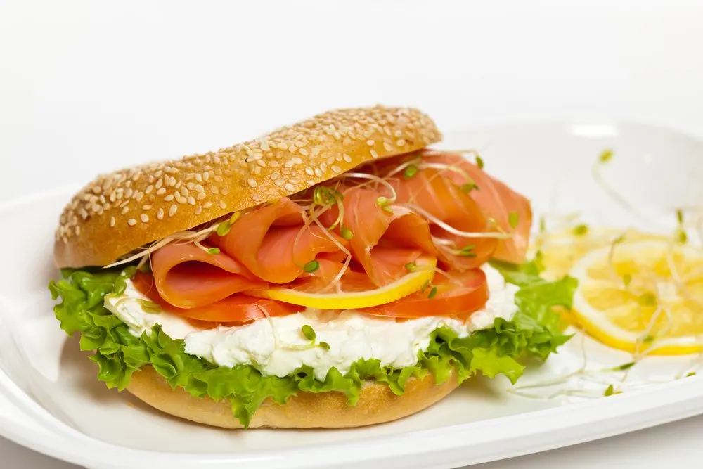 Best Breakfast In Puerto Vallarta: Smoked Salmon Sandwich