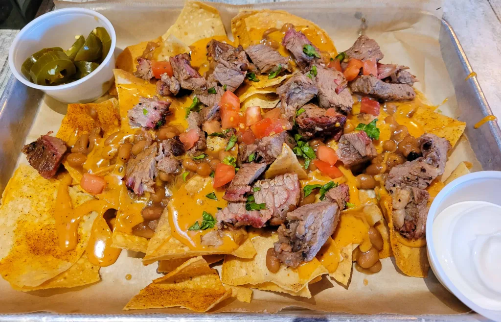 Best Restaurants In St Charles MO: Brisket Nachos