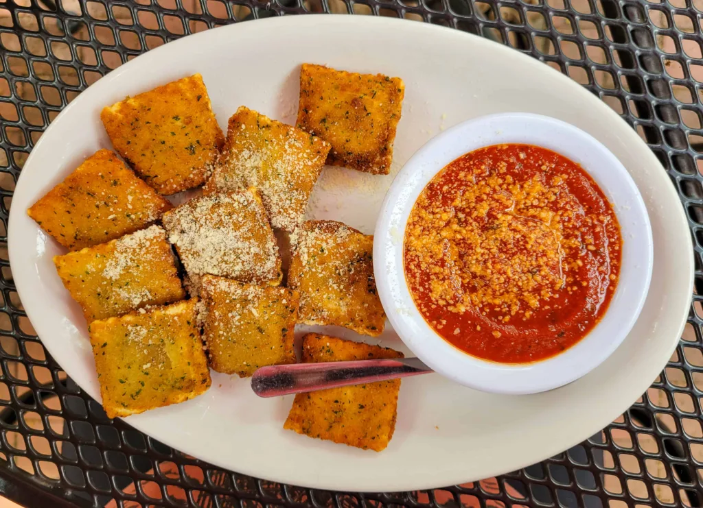 Best Restaurants In St Charles MO: Toasted Ravioli