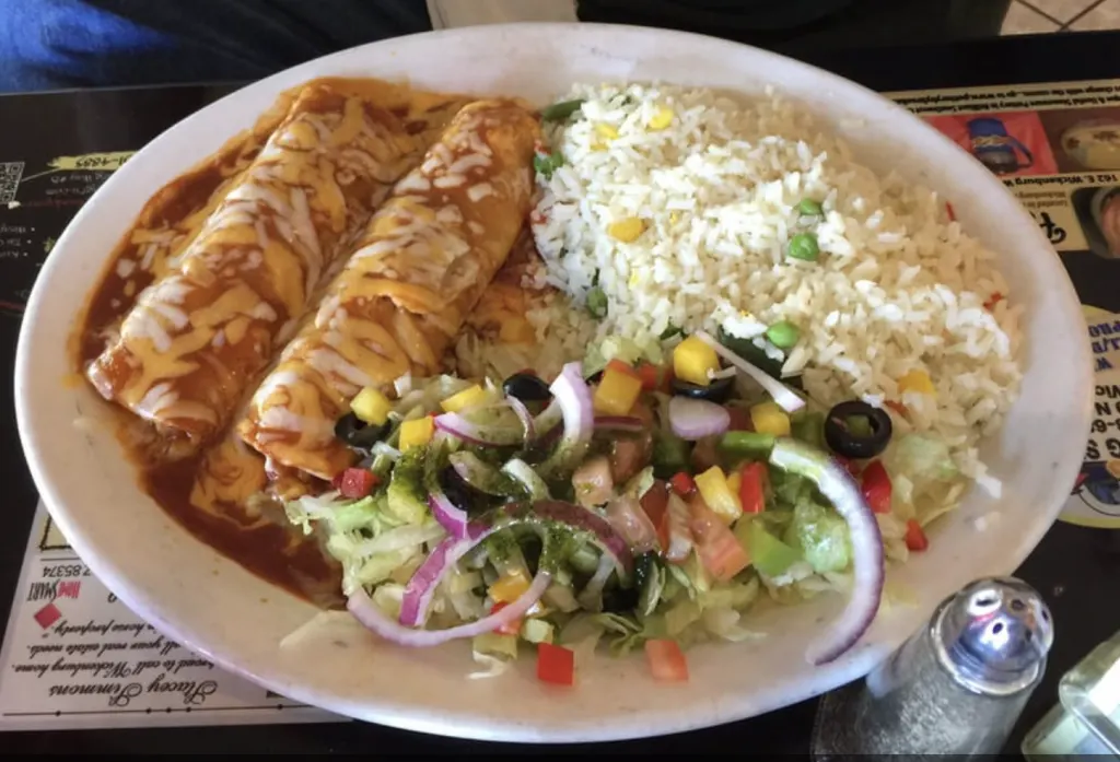 Restaurants in Wickenburg: Shrimp Enchiladas