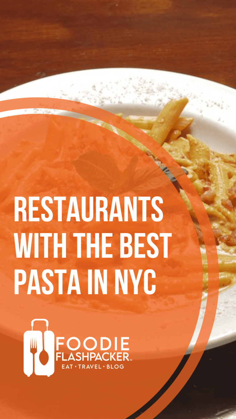 Five Restaurants With the Best Pasta in NYC