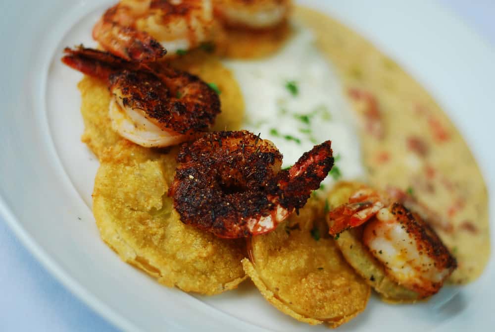 Ruby Sunshine Shrimp And Grits