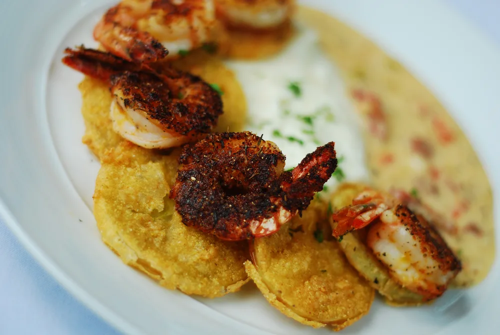 Ruby Sunshine Shrimp And Grits