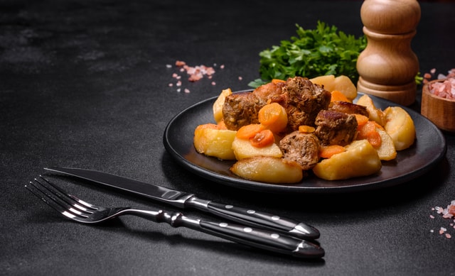 Snowy Mountain Brewery Lamb With Potatoes