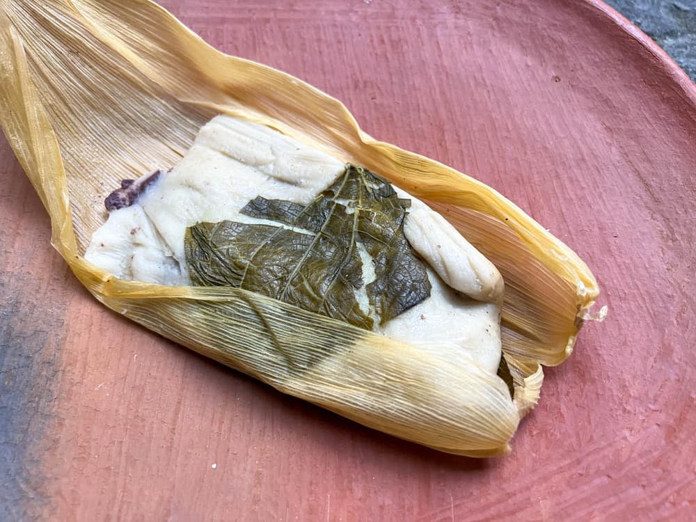 Tamales Madre Bean And Hoja Santa Tamale
