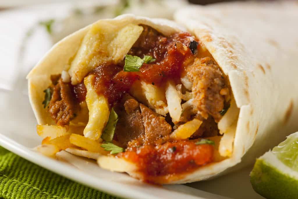 Cuban Coffee Queen Breakfast Burrito