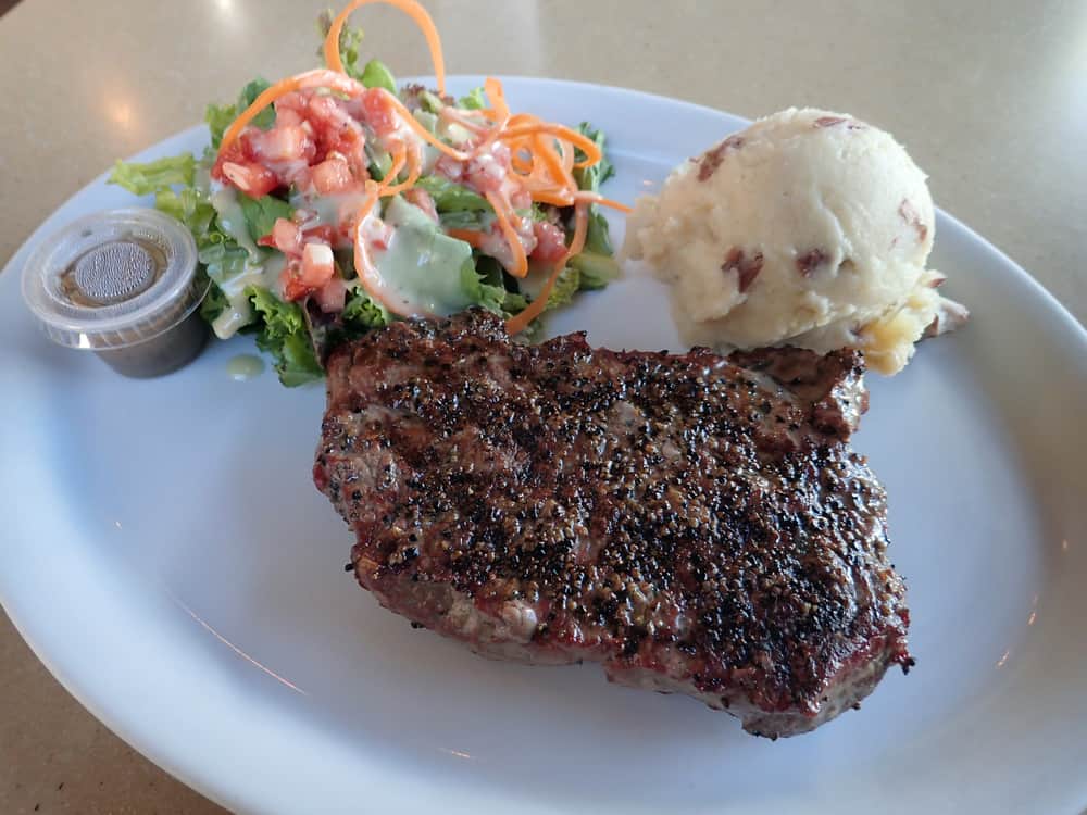 The Hydra Steakhouse New York Steak