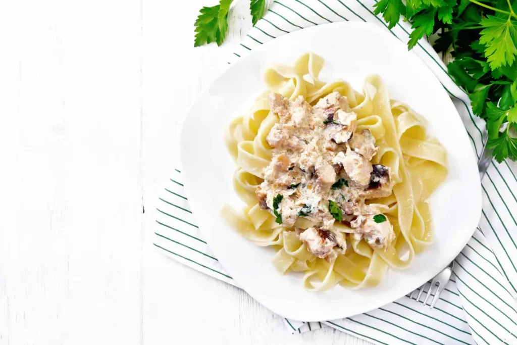Martina Salmon and Pappardelle