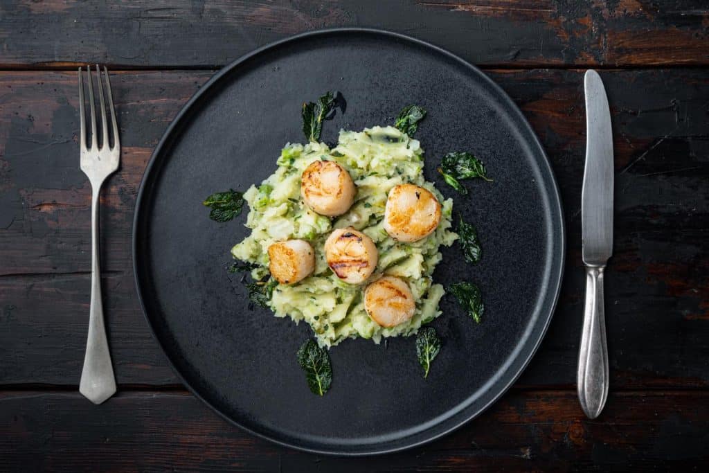 Lazy Bear Sea Scallop Dish