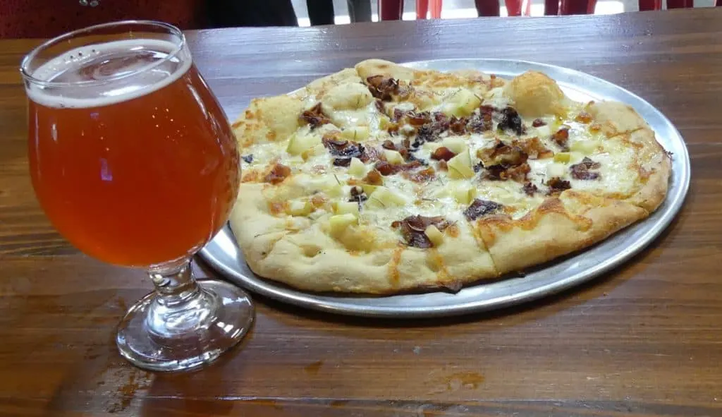 pizza and beer Crying Eagle Brewery Pizza And Beer