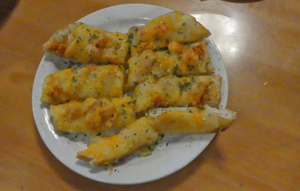 Crawfish Bread Luna Bar & Grill Crawfish Bread