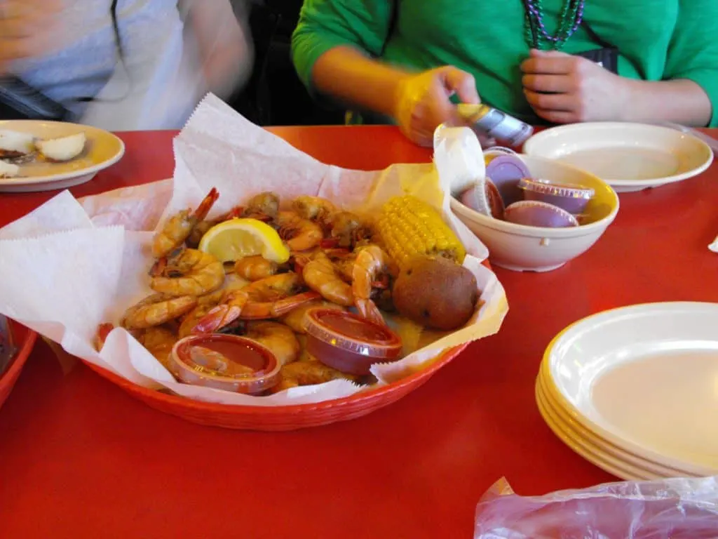 Boiled Shrimp Steamboat Bill's on the Lake Boiled Shrimp