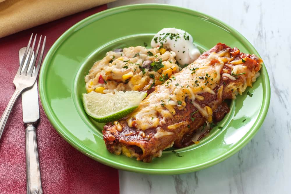 Diego's Spirited Kitchen Beef Enchilada
