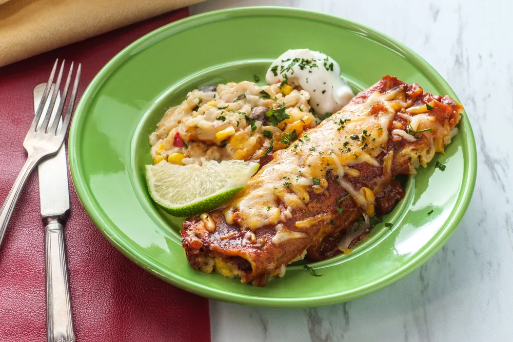 Diego's Spirited Kitchen Beef Enchilada