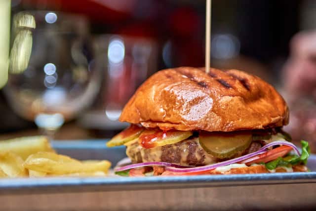 Bitter Creek Brewing Burger