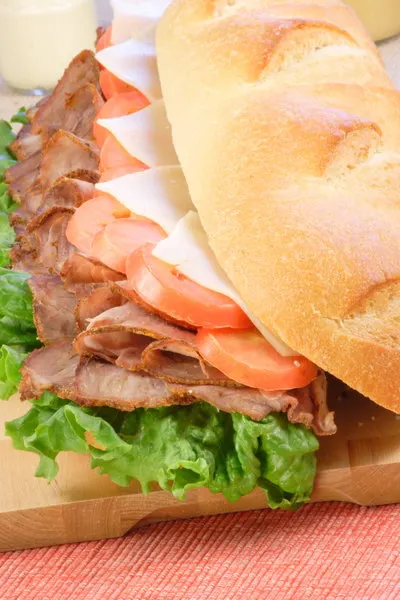 Tea House 650 Roast Beef Sandwich