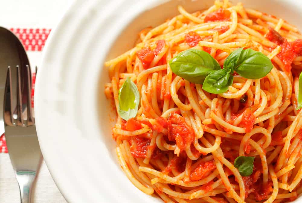 Bacchus  Spaghetti Al Pomodoro