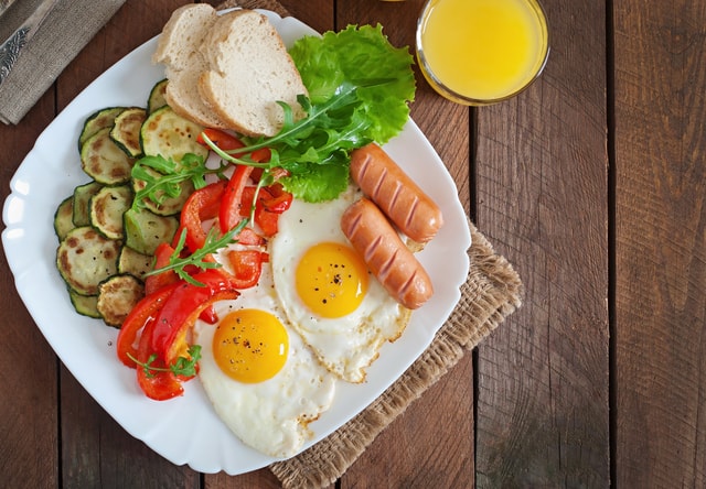 Busy Bee Two-Egg Breakfast