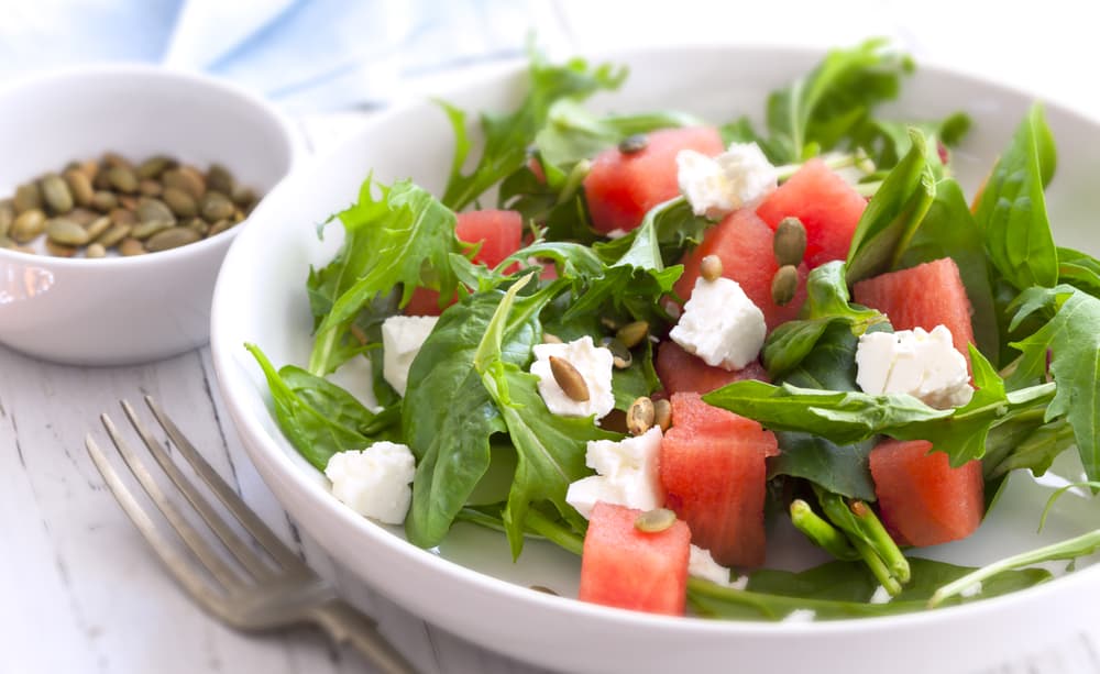 Jordanian Food: 13/C Wine Bar Watermelon Salad