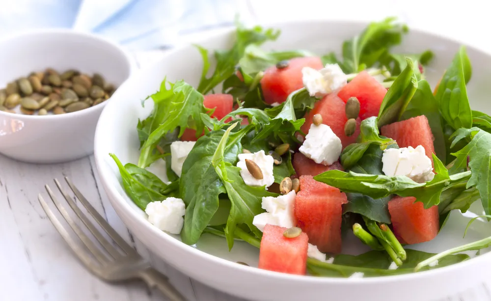 Jordanian Food: 13/C Wine Bar Watermelon Salad