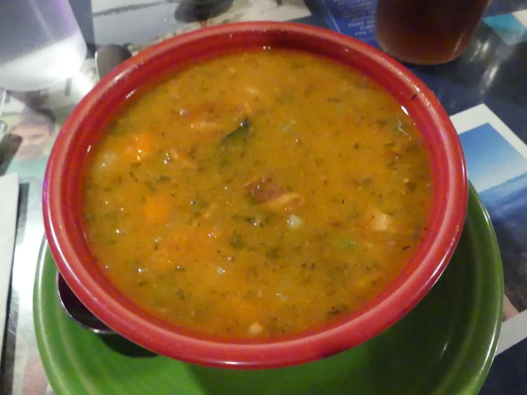 Boxers Cafe Bean and Bacon Soup