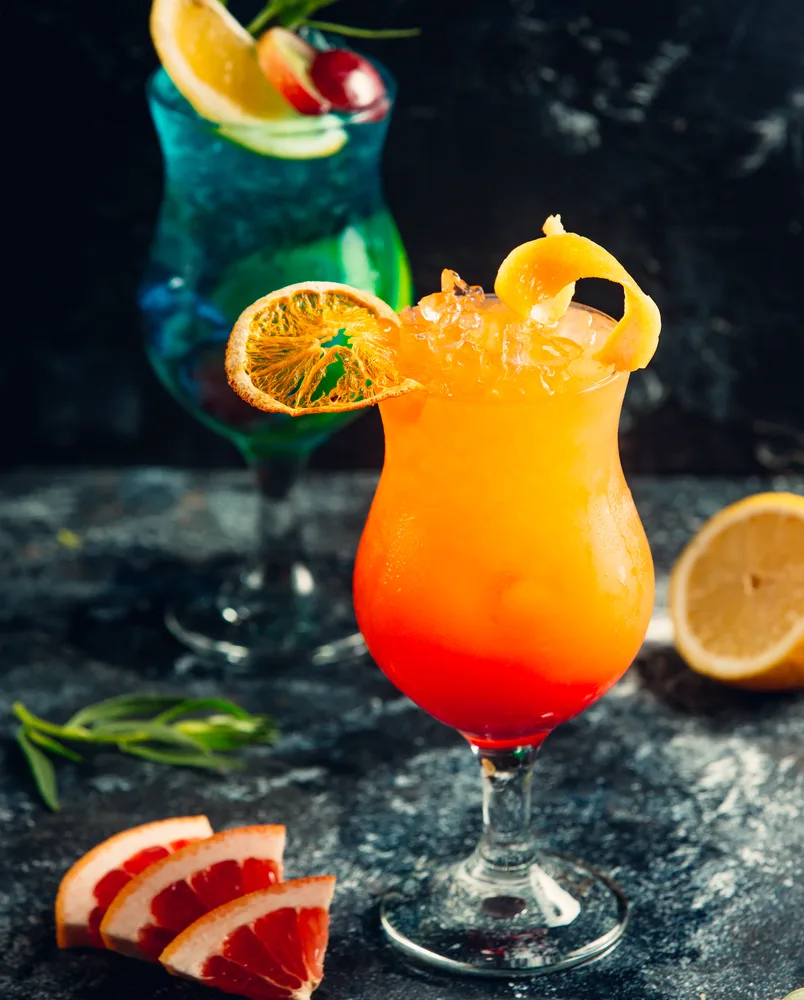 Elevated Rooftop Bar Cocktails