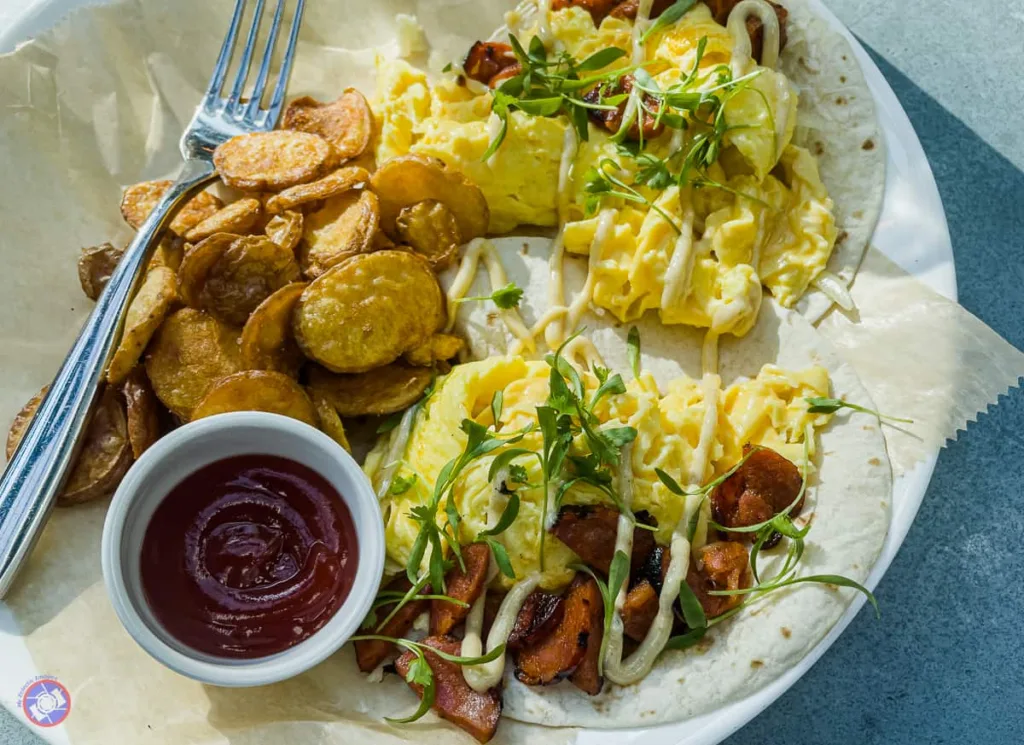 Oxford Exchange Breakfast Tacos