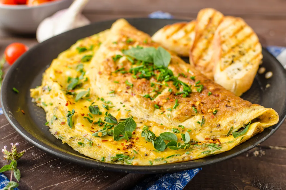 Gold 'N Silver Inn: Omelette