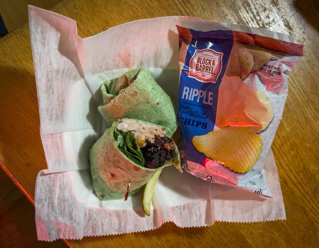 Max and Emily's Bakery Cafe Wrap