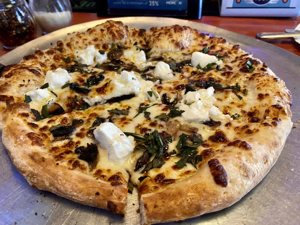 Pi 3.14 Pizza Fungi Wild Mushroom Pizza