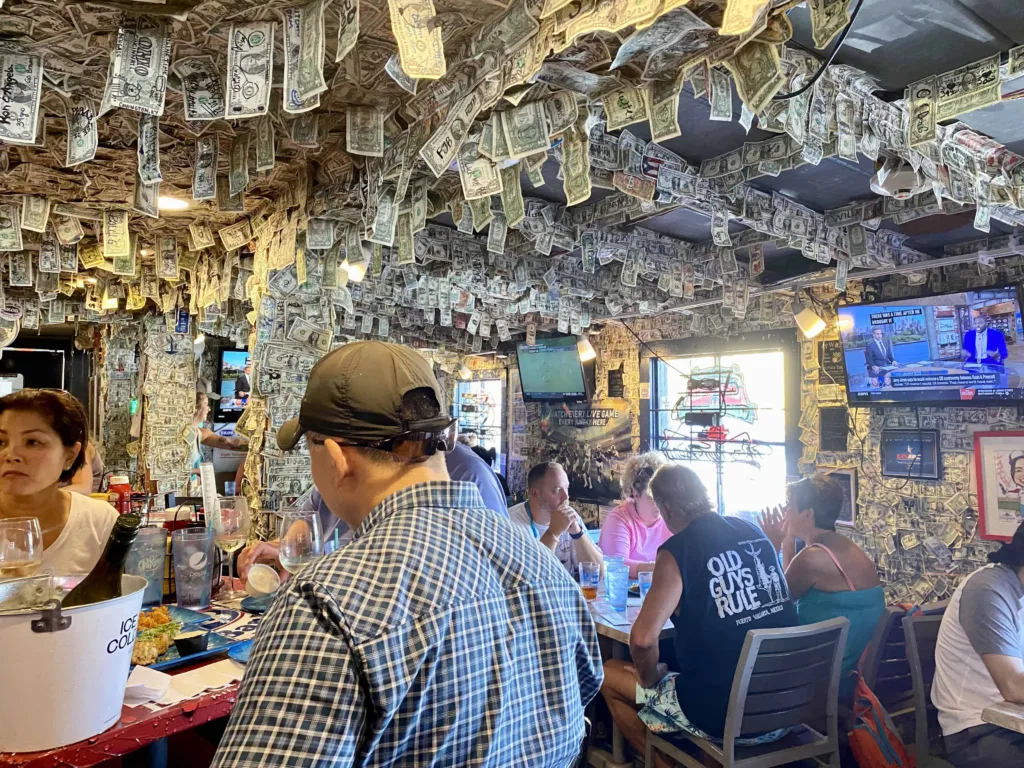 Siesta Key Oyster Bar Dollar Celing