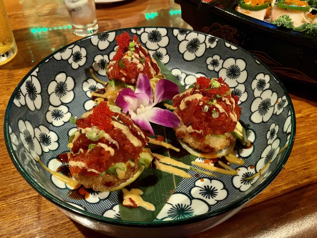 The Star Thai And Sushi Tuna Crisps