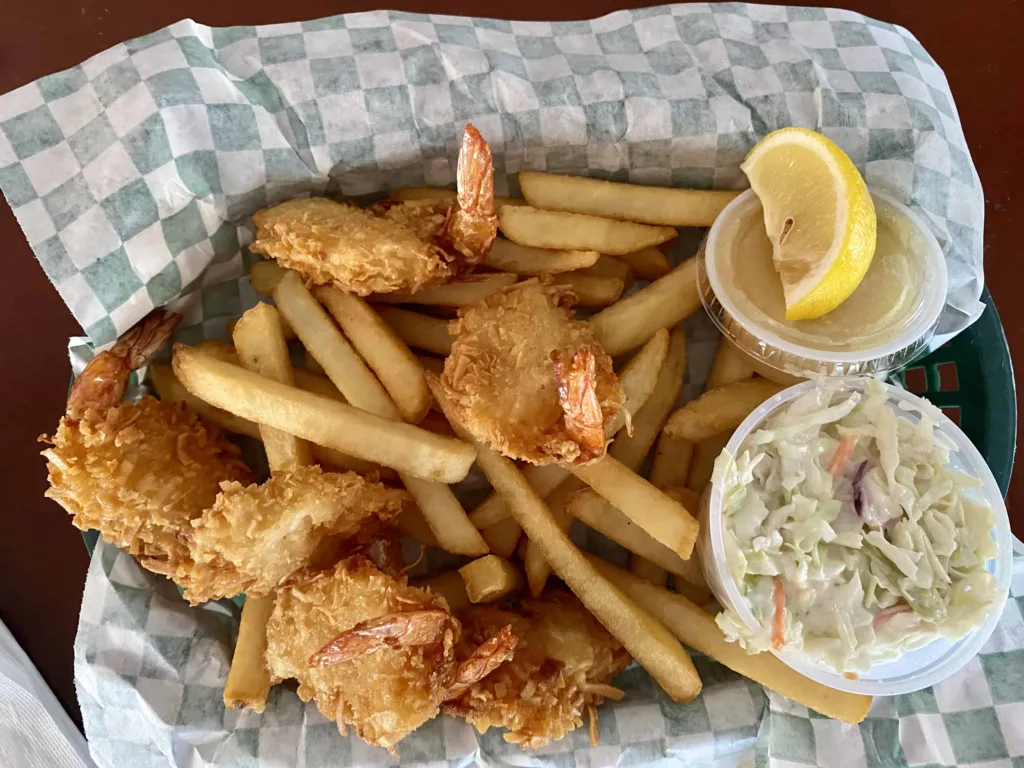 Turtle Beach Grill Coconut Shrimp