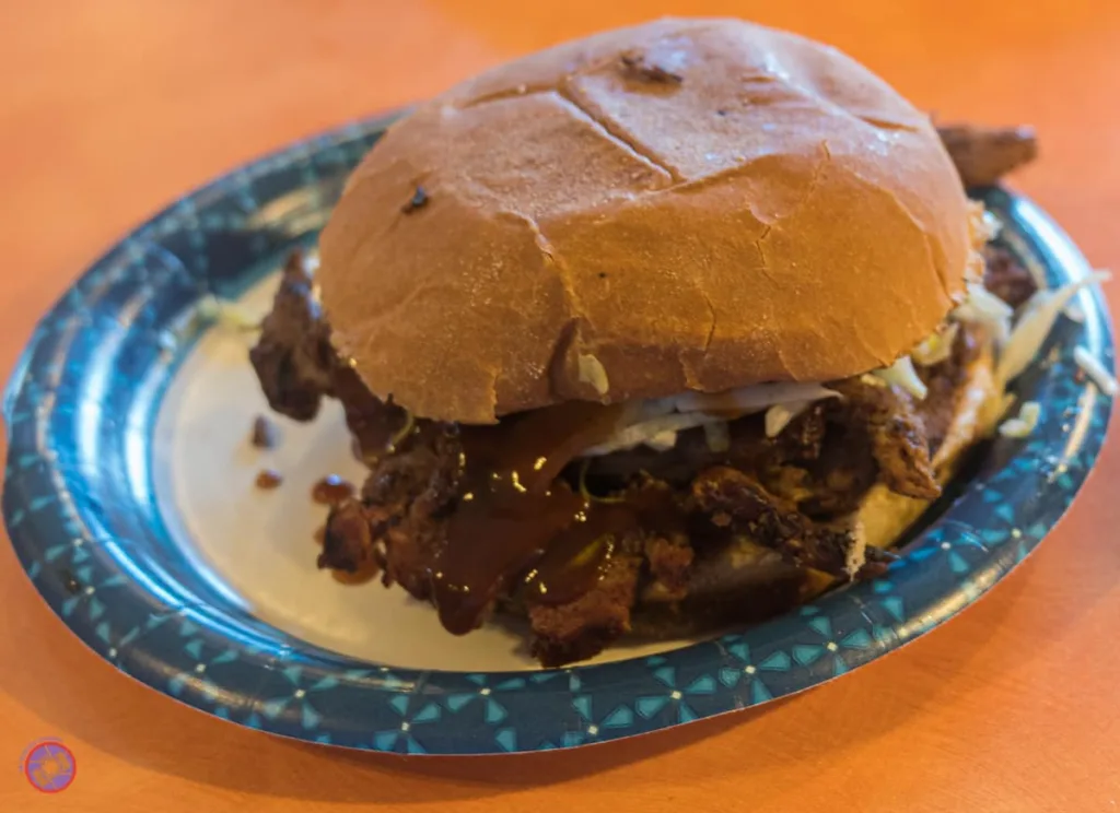 Abe’s Bar-B-Q BBQ Beef Sandwich